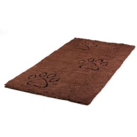 DGS Pet Products Dirty Dog Doormat Runner Brown 60" x 30" x 2" (Color: brown)
